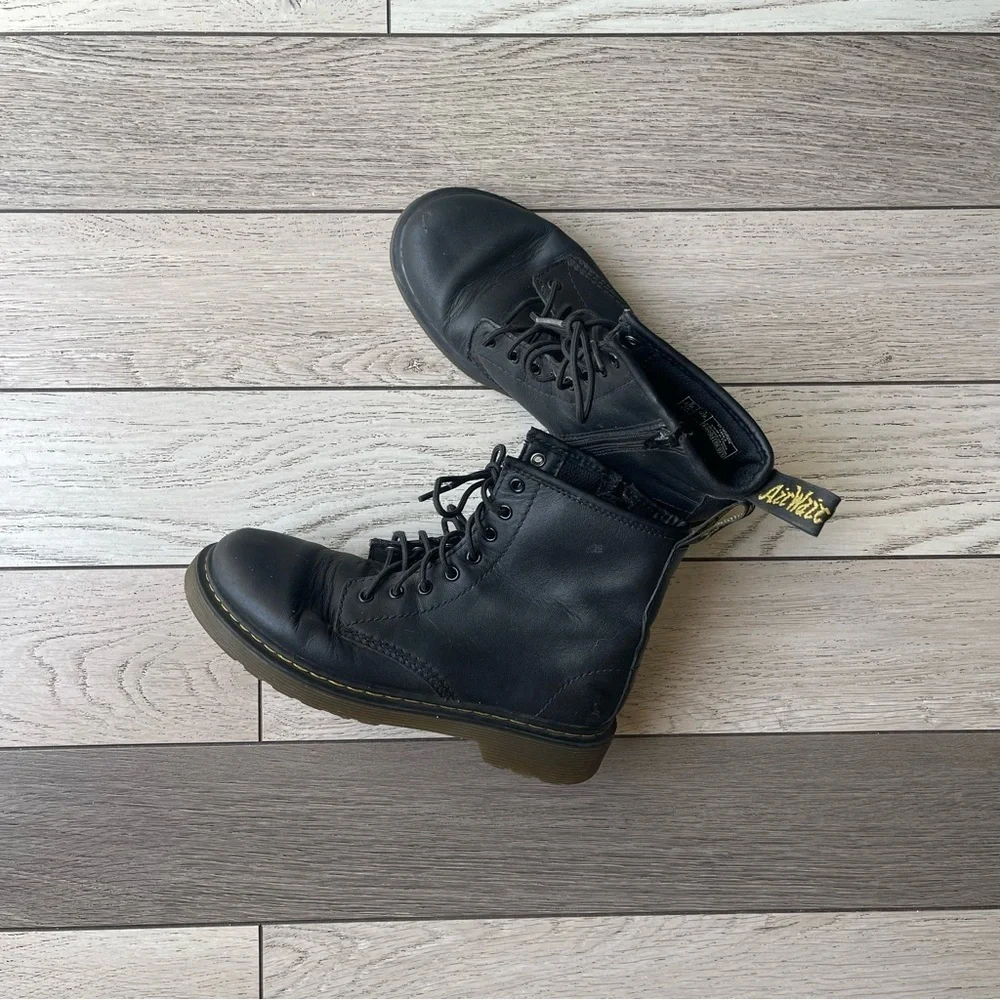 Dr. Martens Black Lace-Up Boots